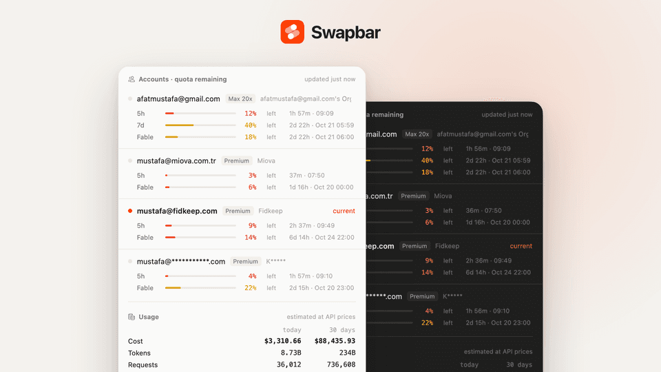 Swapbar